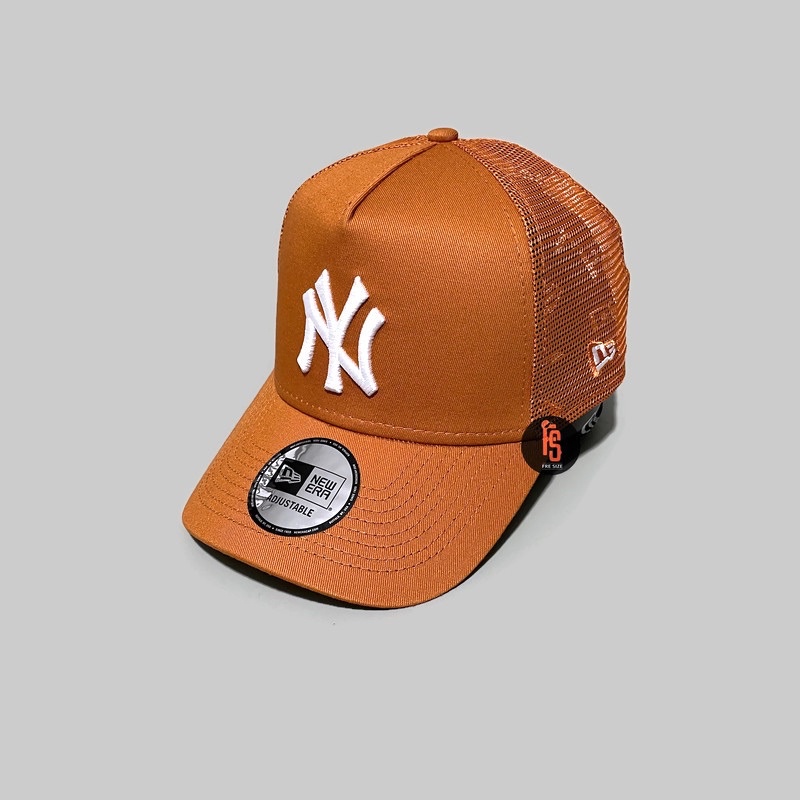 Jual TOPI NEW ERA ORIGINAL TRUCKER TONAL NEW YORK YANKEES RUSTY WHITE ...