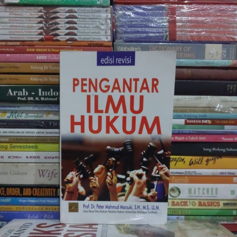 Jual BUKU ORIGINAL PENGANTAR ILMU HUKUM EDISI REVISI PROF DR PETER ...