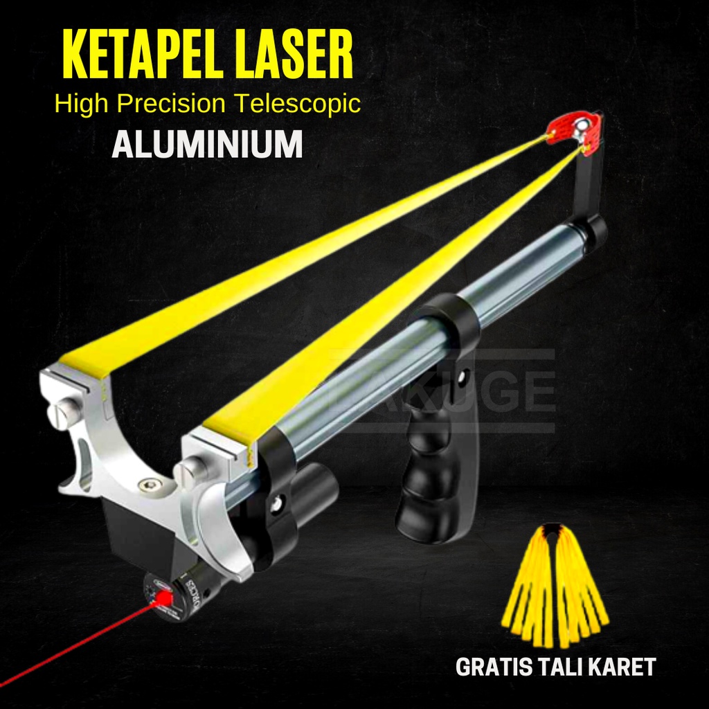 Jual Ketapel Telescopic Aluminium Smart High Precision Hunting Catapult ...