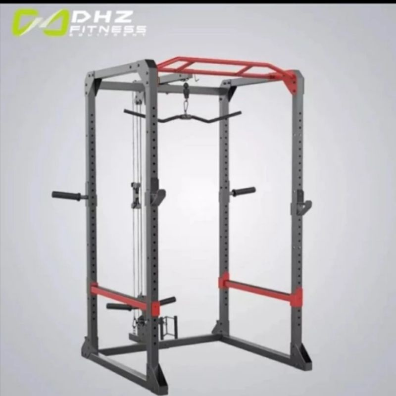 Ultra Power Rack W/ Lat Pull-Down Attachment - My Sports Shop