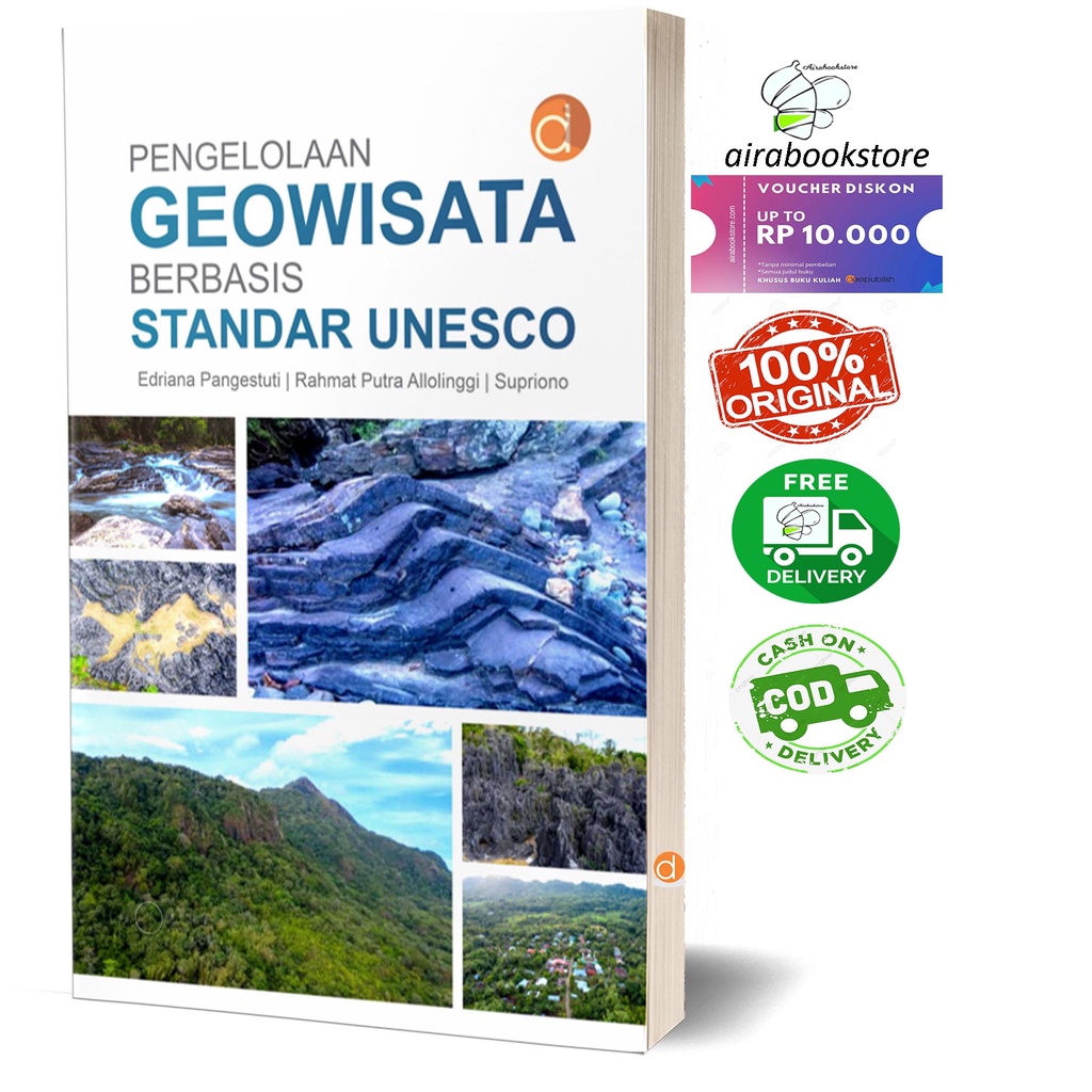 Jual Buku Pengelolaan Geowisata Berbasis Standar UNESCO 80gr | Shopee ...