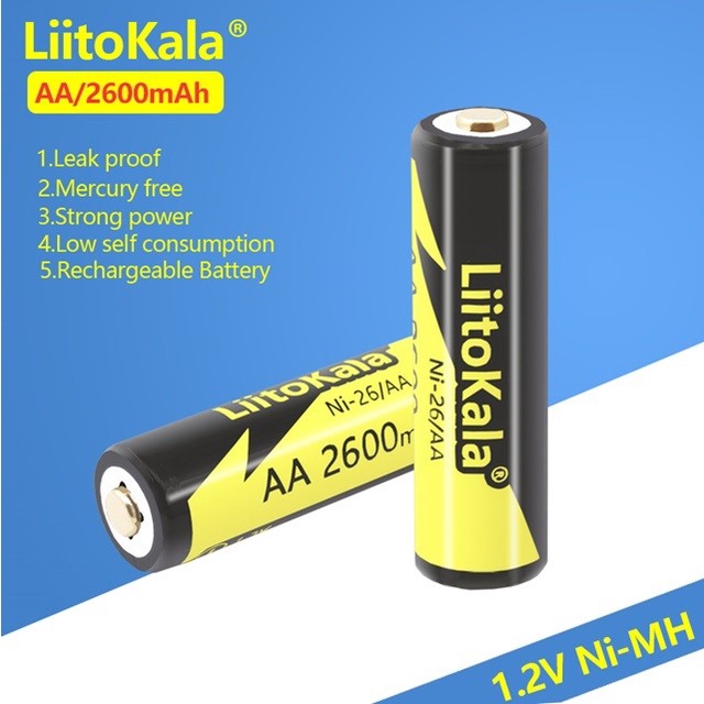 Jual Baterai Cas Charge Aa Mah Nimh Liitokala Lii A Original