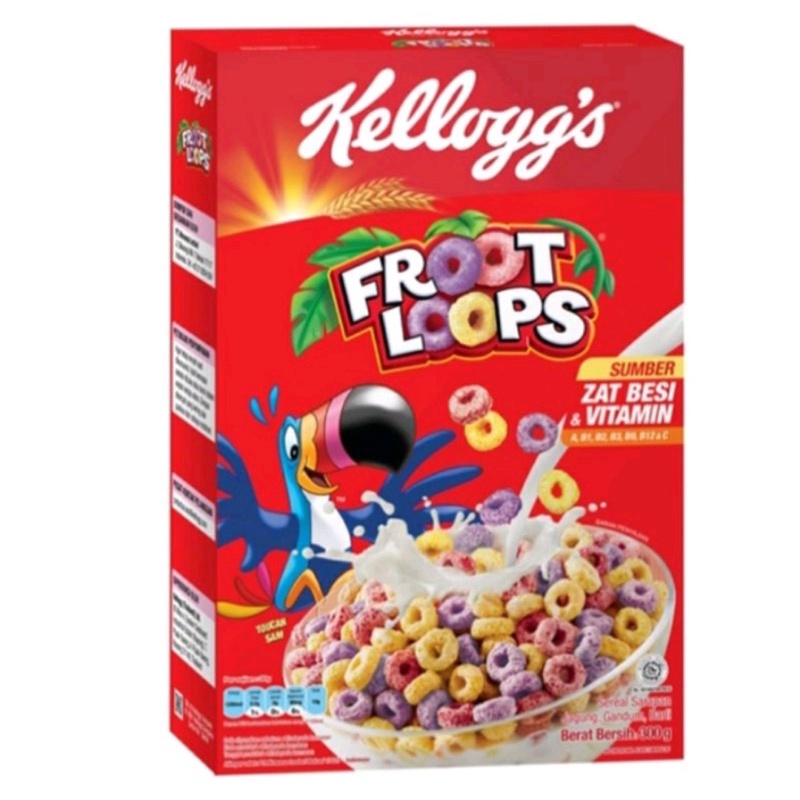 Jual Kelloggs Froot Loops 300gr | Shopee Indonesia