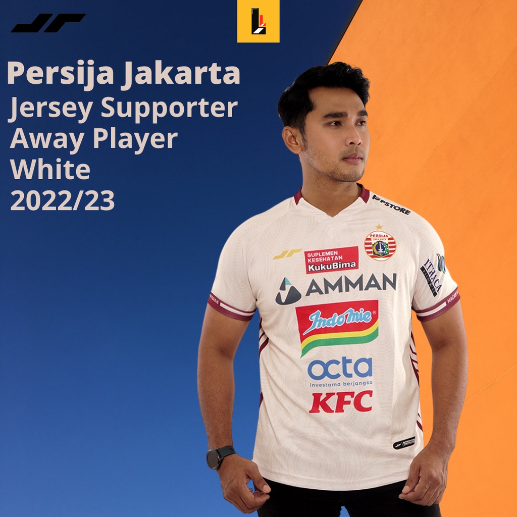 Jual Apparel Juara Jersey Supporter Version Away Player 2022/23 White