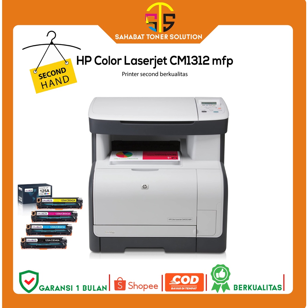 Jual Printer HP Color LaserJet CM1312 MFP | Shopee Indonesia