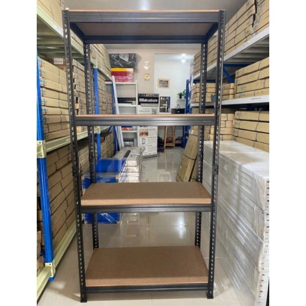 Jual Rak Besi Boltless 4 Susun MYSTAR MDF BS5000E 90x35x180cm | Shopee ...