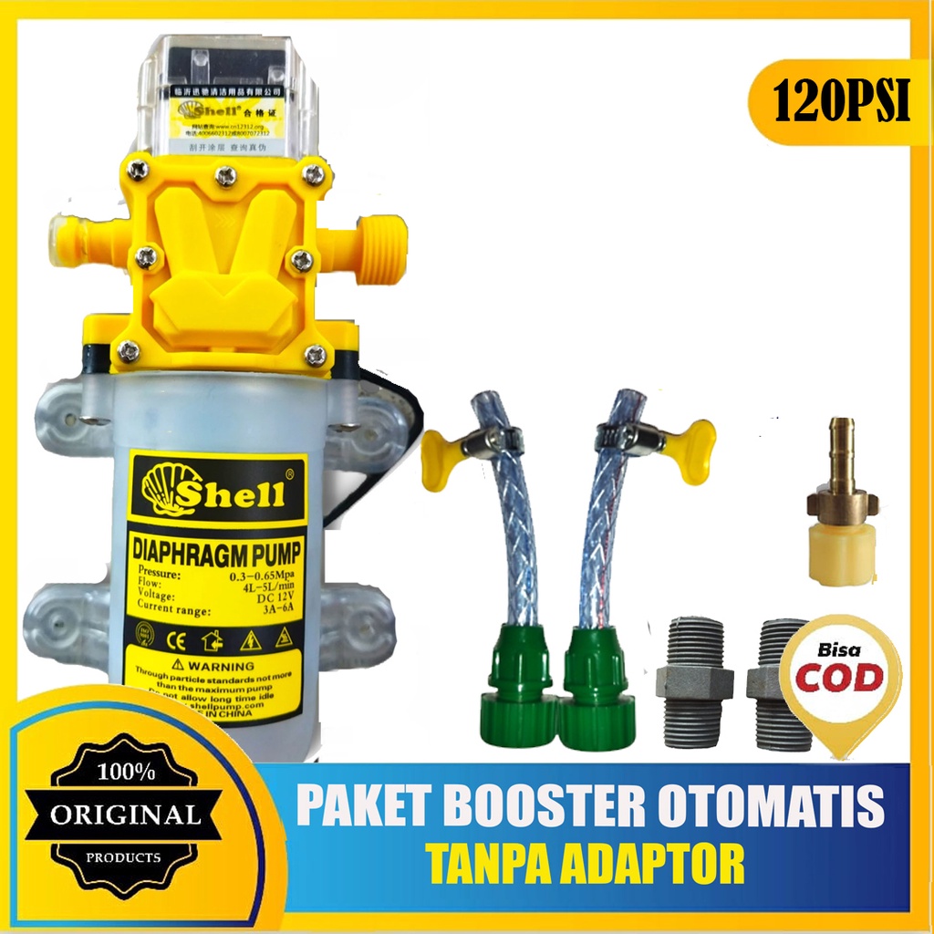 Jual Paket Pompa Booster Toren Shower Water Heater Bertekanan Tinggi ...