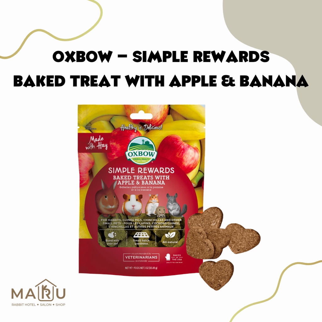 Curated visual reference: Visual Reference: Jual Oxbow Simple Reward Apple Banana 85Gram