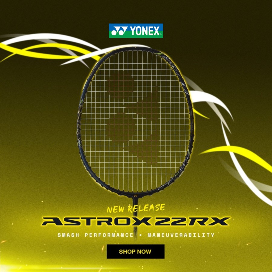Jual New Color Raket Badminton Yonex Astrox 22 RX Black Gold | Shopee ...