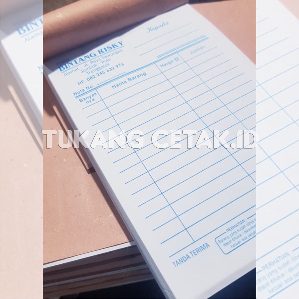 Jual Nota Custom / Resep / Surat Jalan 1 Warna | Shopee Indonesia