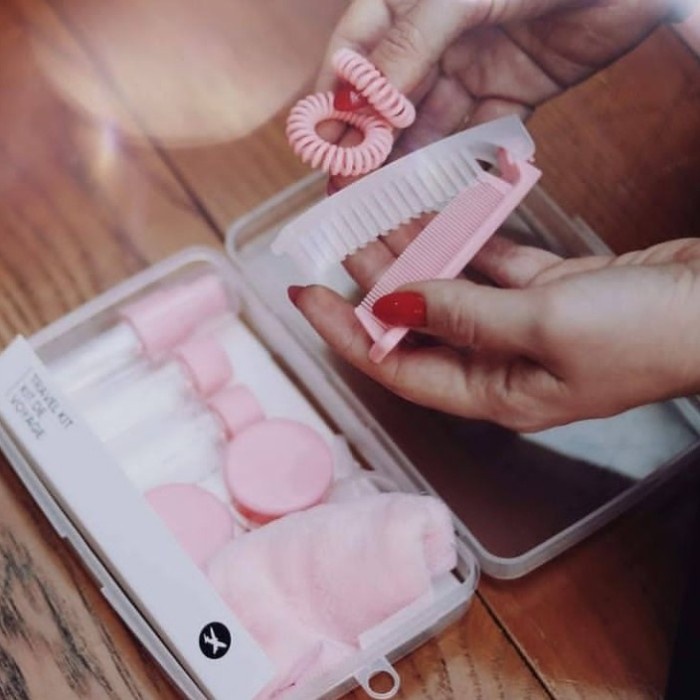 Jual miniso travel kit 11pcs Shopee Indonesia