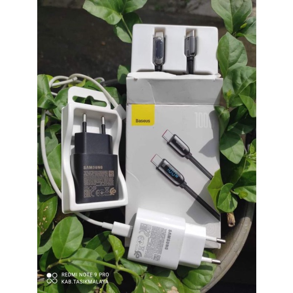 Jual Adaptor Charger Samsung 25 Watt ORI 100% super fastcharger ...