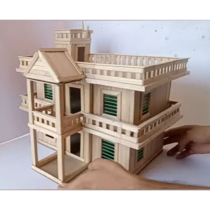 Jual miniatur rumah mewah bertingkat | Shopee Indonesia