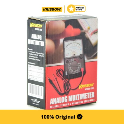 Jual Krisbow Alat Ukur Multimeter Analog Besar Kw Shopee