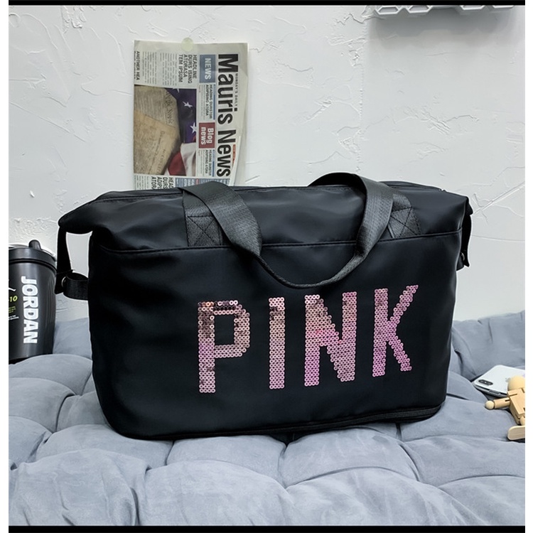 Tas Victoria Secret Gym Duffle Bag Tas Slim Duffle Bag Pink
