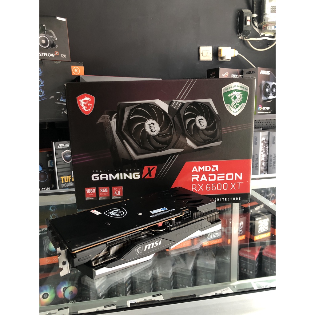 Jual VGA MSI Radeon RX6600 XT GAMING X - 8GB GDDR6 RX 6600 XT RX6600XT ...