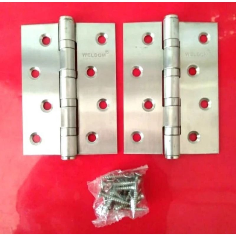 Jual Engsel Pintu Jendela Inch Engsel Kupu Kupu Stainless Steel Hinges Shopee Indonesia