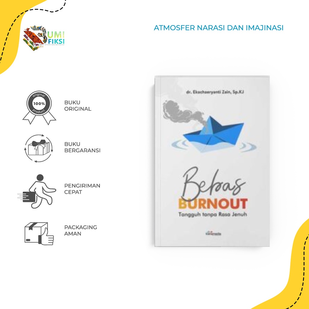 Jual Buku Motivasi Bebas Burnout - Ekachaeryanti - Transmedia ...