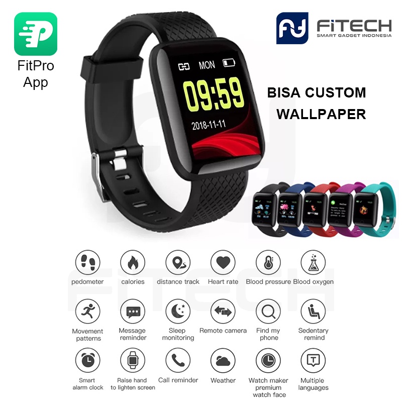 116 Plus D13 Smart Bracelet App 116 Plus Smart Watch Series D13