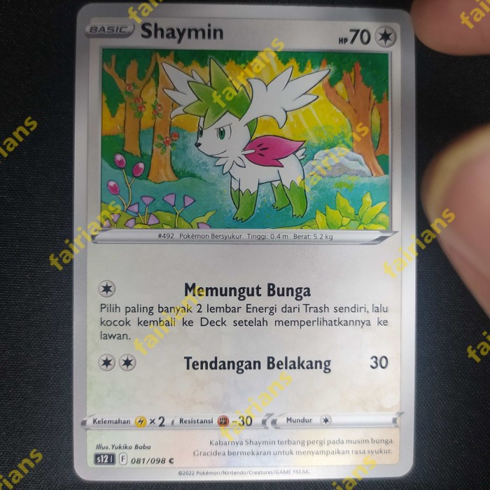 Pokemon TCG - s12 - 081/098 (C) - Shaymin