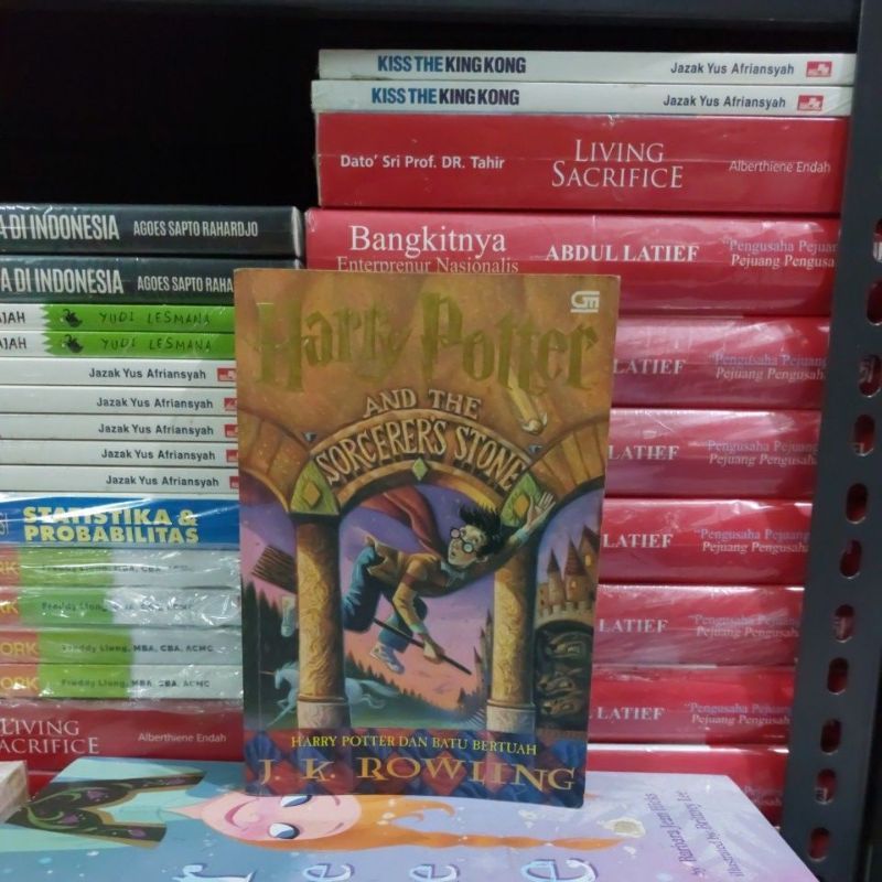 Jual BUKU ORIGINAL HARRY POTTER AND THE SORCERER'S STONE HARRY POTTER ...