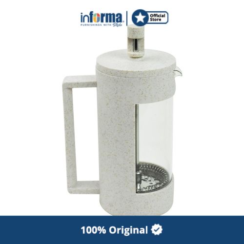 Jual Tea Culture 350 Ml Kava Teko Kopi French Press Putih Shopee