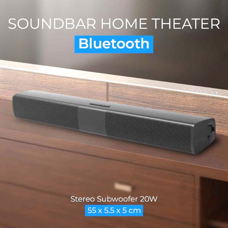 Jual DOOLNNG Soundbar Home Theater Speaker aktif Wireless