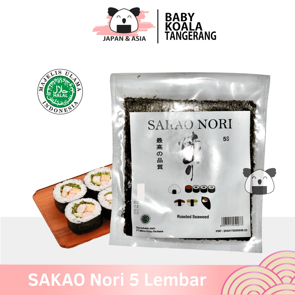 Jual Sakao Sushi Nori Lembar Halal Nori Grade C For Sushi Kimbab