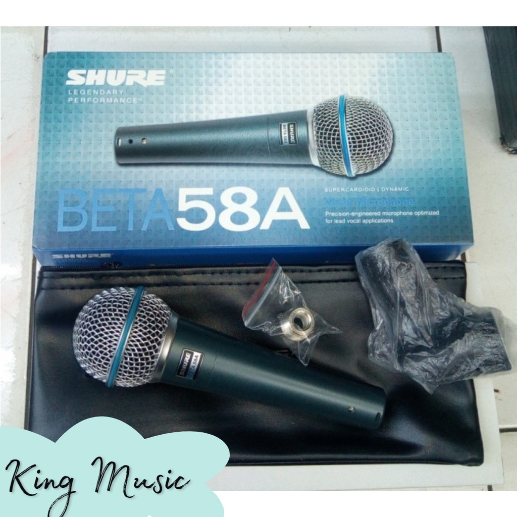 Jual Mic kabel SHURE BETA 58A BETA 58 A KW 1 SEMI ORIGINAL GRADE