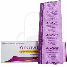 Jual ARKAVIT PER BOX ISI 100 | VITAMIN B KOMPLEX | MULTIVITAMIN ...