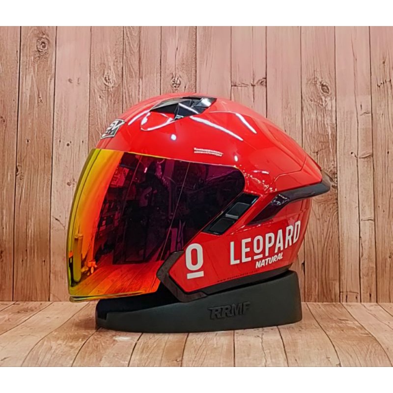 Jual Helm Rsv Sv Solid Red Paket Ganteng Leopard I Visor Iridium I