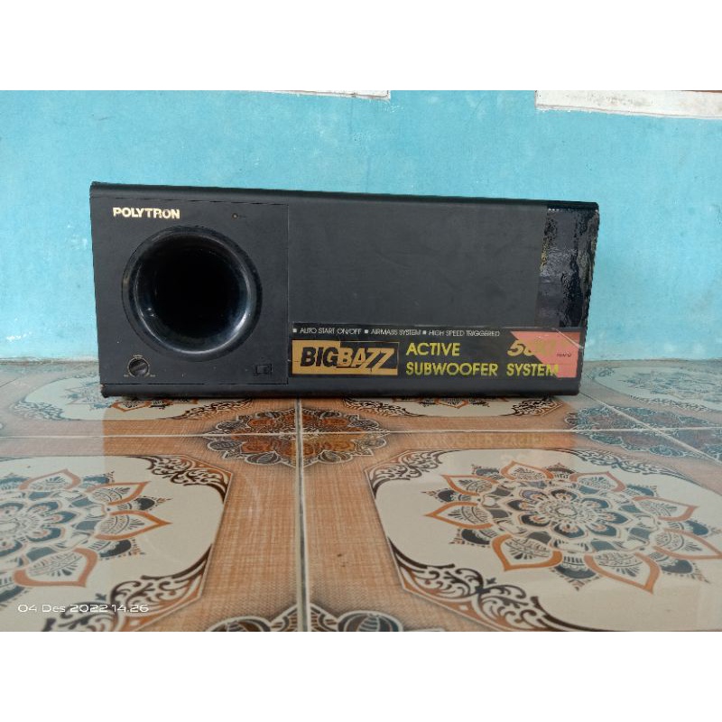 Jual Subwoofer Polytron PSW 500 rebah Shopee Indonesia