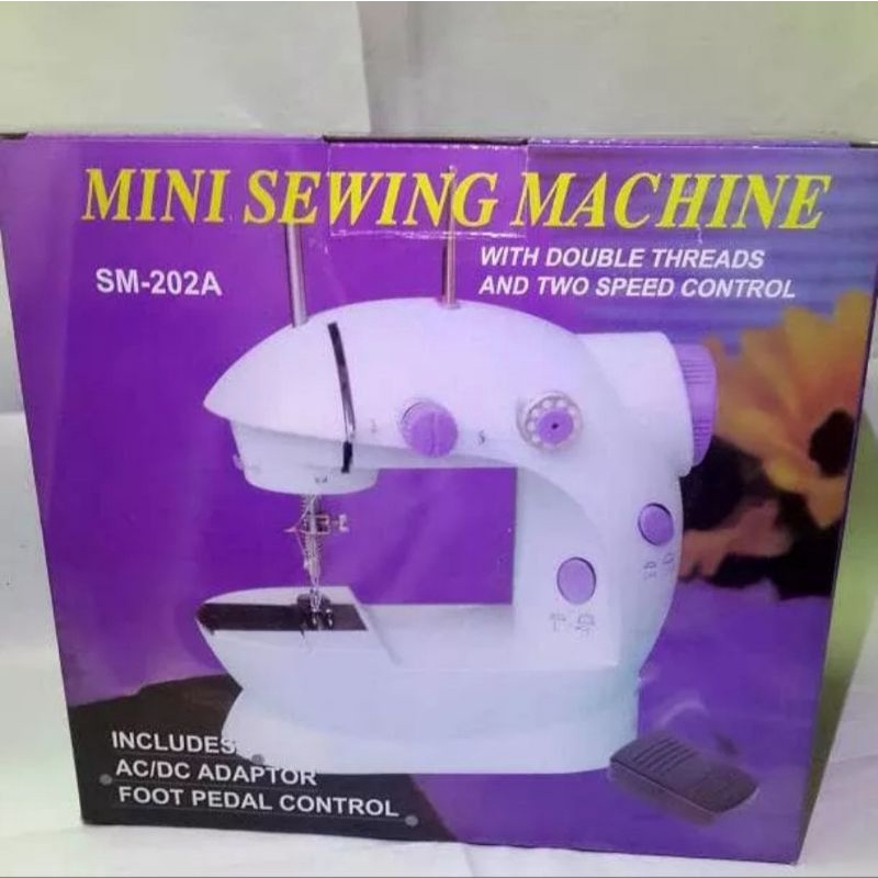 Jual mesin jahit mini sewing machine SM202A Shopee Indonesia