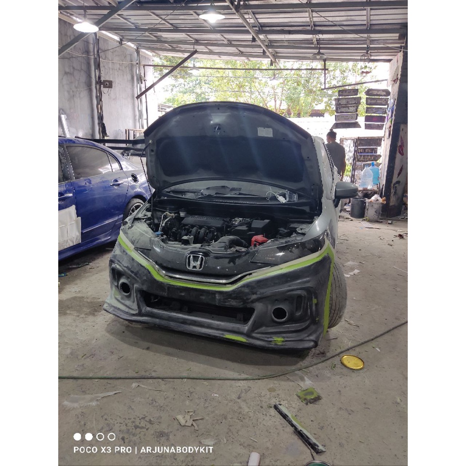 Jual bodykit honda jazz gk5 bodykit jazz 2014 2015 2017 2018 Shopee Indonesia
