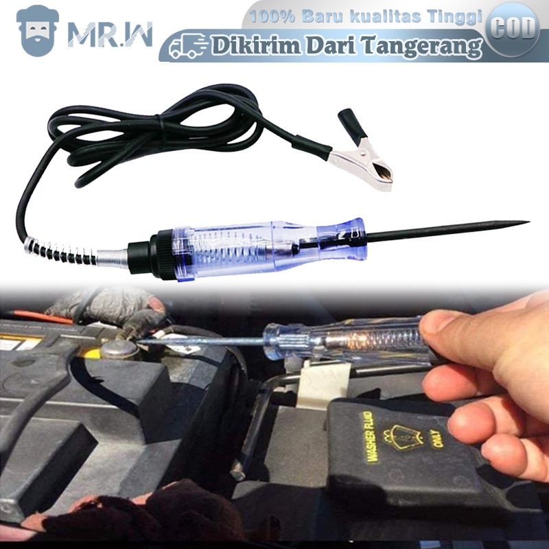 Jual Tespen DC Automotive Circuit Tester 6V-12V-24V DC Mobil Truk ...
