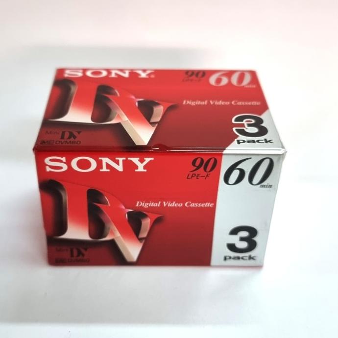 Jual KASET MINI DV SONY 60MIN ISI 3 PCS 3011 Shopee Indonesia