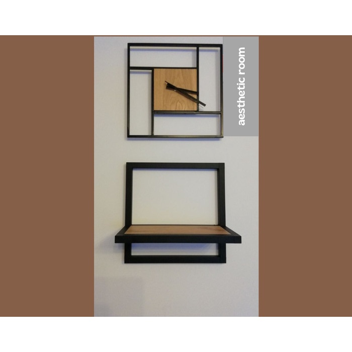 Jual Rak dinding besi dekorasi dinding minimalis aesthetic | Rak