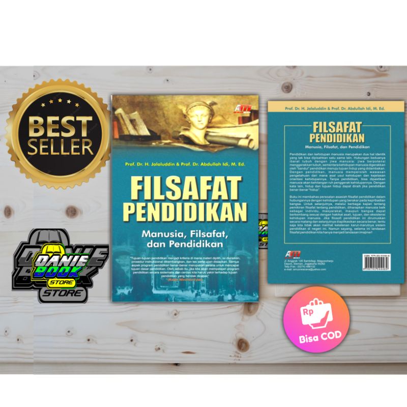 Jual Buku Filsafat Pendidikan Manusia Filsafat Dan Pendidikan By Prof