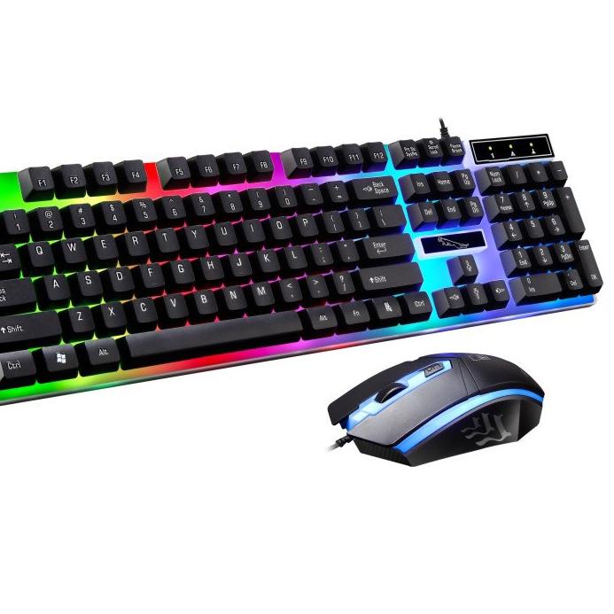 Jual Miliki Paket Keyboard dan Mouse RGB Gaming/Set Gaming Mouse dan
