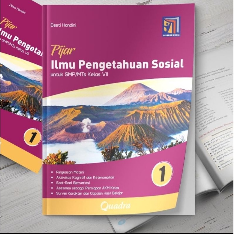 Jual Buku Quadra Smp Kelas 7 Pijar Ilmu Pengetahuan Sosial Kurikulum