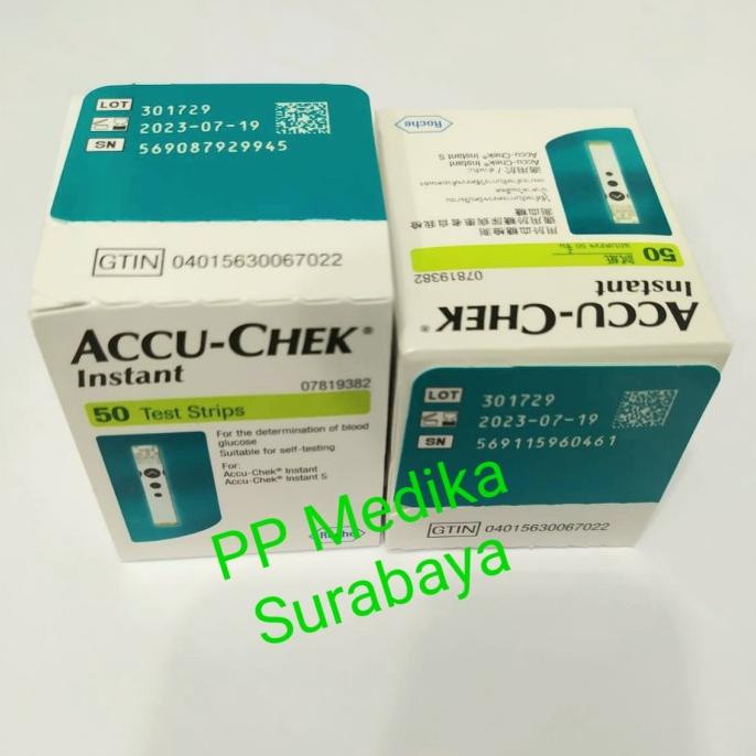 Jual Strip Accu Check Instant Accucheck Instan Test Strip Accucheck