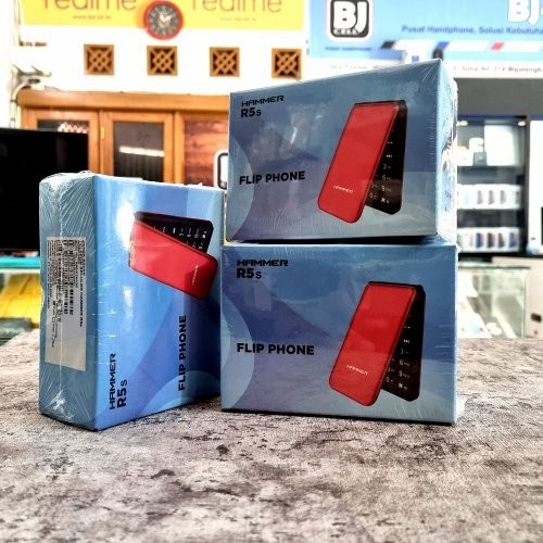 Jual Advan Hammer R5S Flip Phone - Merah | Shopee Indonesia
