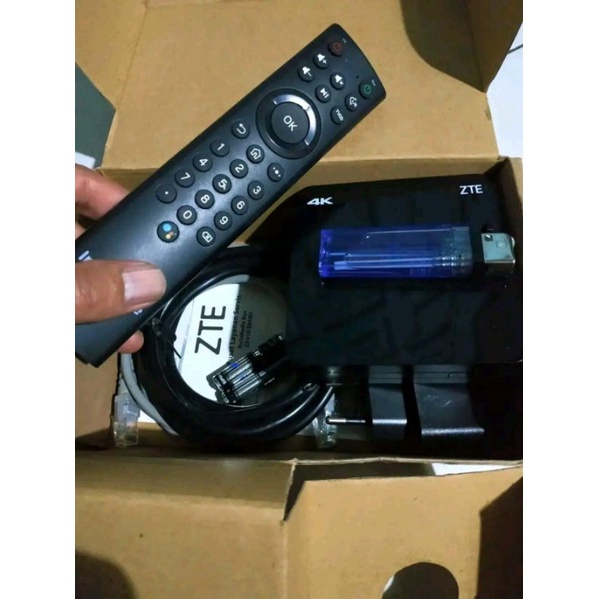 Jual Smart tv box ZTEV5\ HGFJ Premium ram 2GB android 12/10
