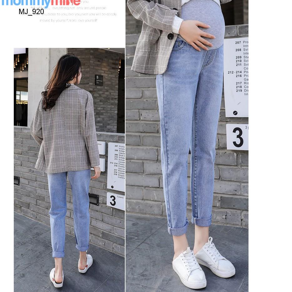 Jual Paling Laris Mommymine Celana Jeans Hamil Impor (MJ_920) | Shopee