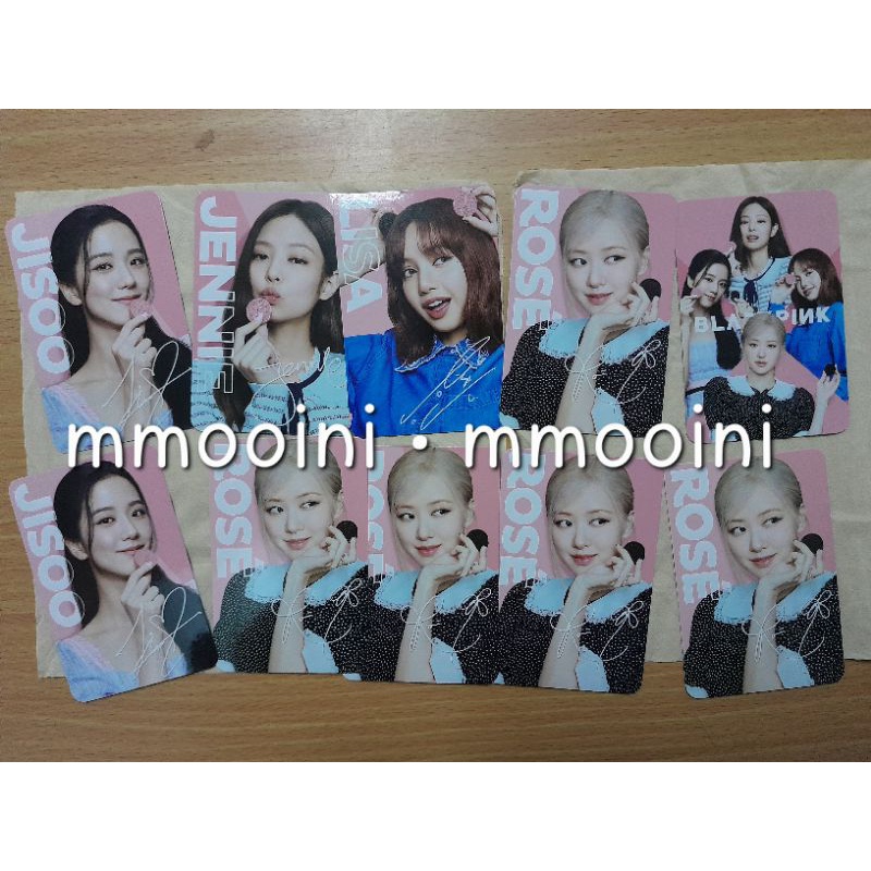 Jual Oreo X Blackpink Official Photocard • Jisoo Jennie RosÉ Lisa Pc Shopee Indonesia 8359