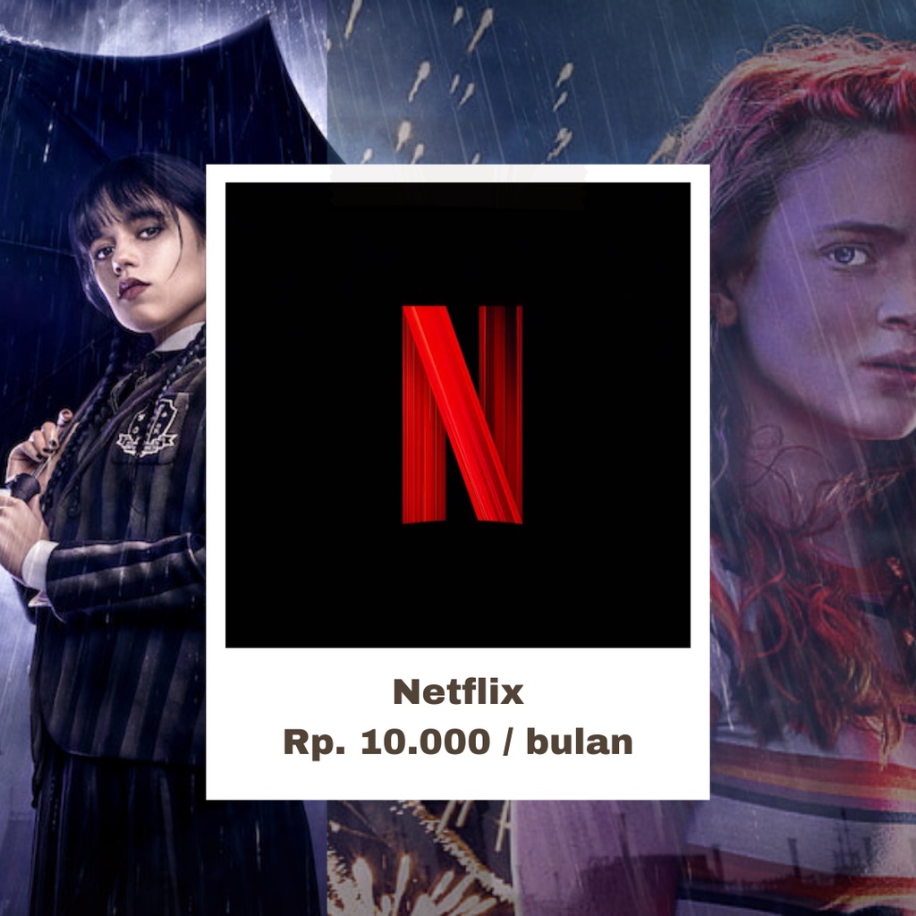 Jual Netfliix Sharing 1 Bulan Anti Hold UHD Tanpa VPN / Akun Ntflix