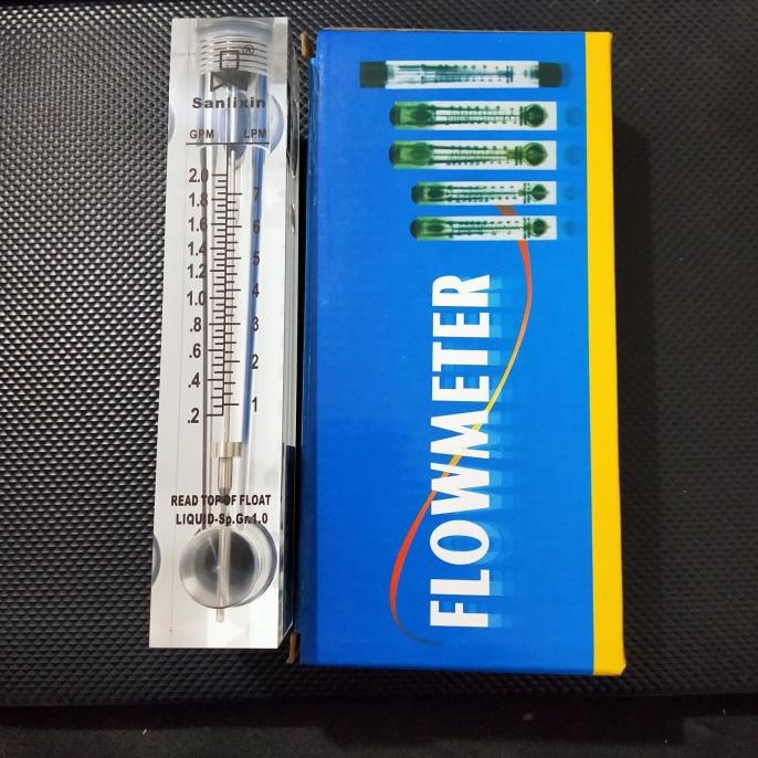 Jual Flowmeter Ro Gpm Rotameter Gpm Atau Lpm Panel Shopee Indonesia