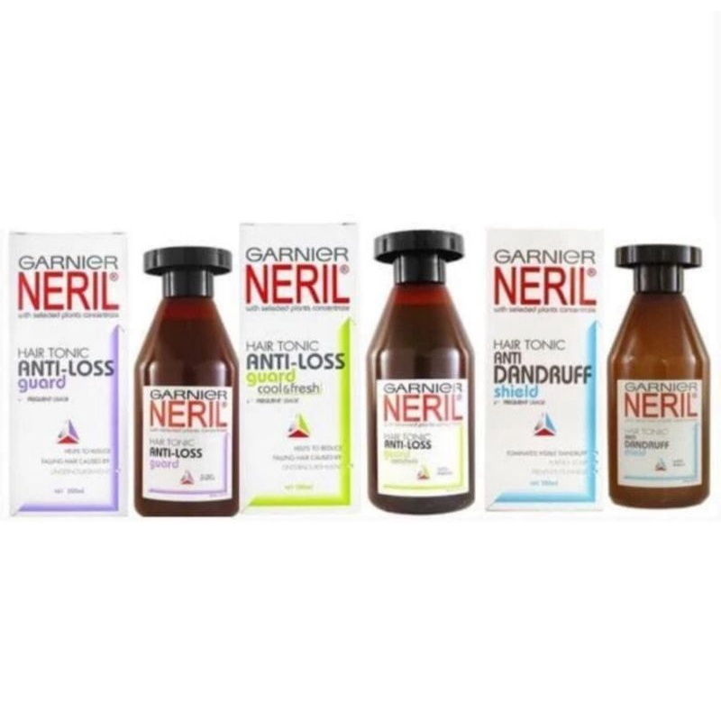 Jual Garnier Neril Hair tonic Anti Dandruff Shield 200 Ml | Shopee ...
