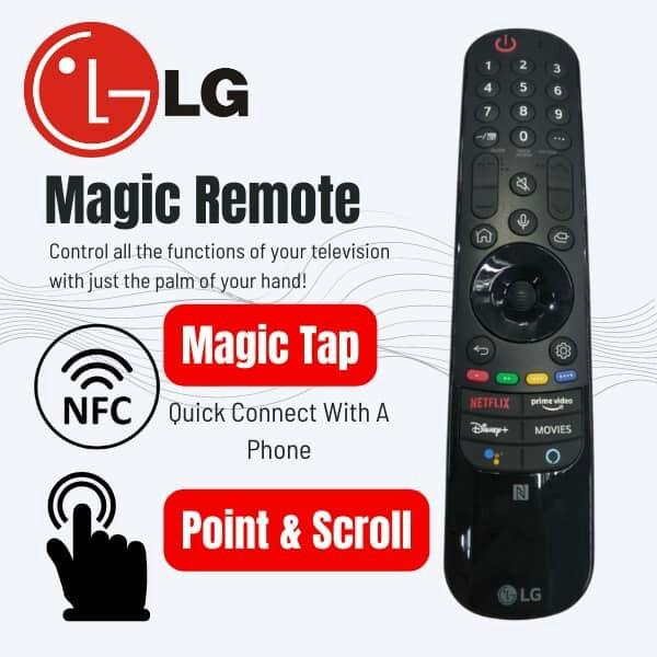 Jual magic remote smart TV LG AN-MR21GA MR21GA MR21GC with NFC | Shopee ...