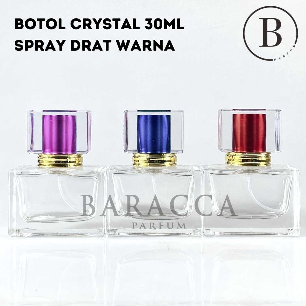 Jual Botol Parfum Crystal Ml Drat Warna Botol Crystal Drat Transparan Botol Chanel Ml